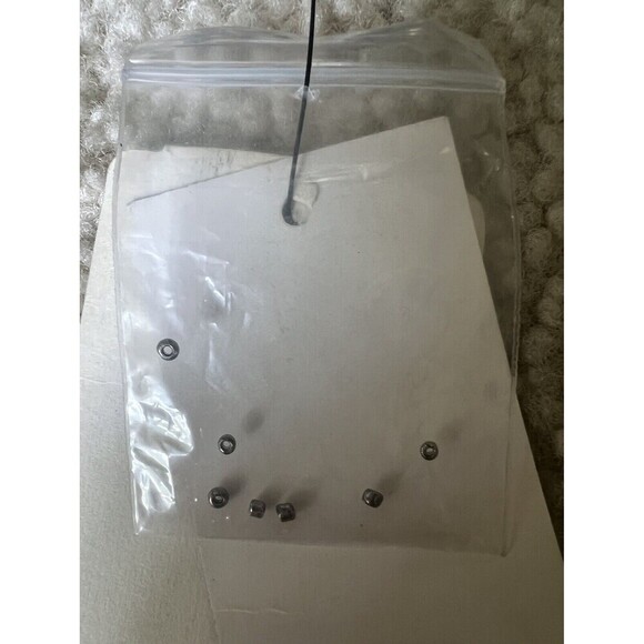 ADRIANNA PAPELL Beaded Shealth Dress Women 4 Blue Ruched 3/4 Sleeve Cocktail NEW - Picture 5 of 16